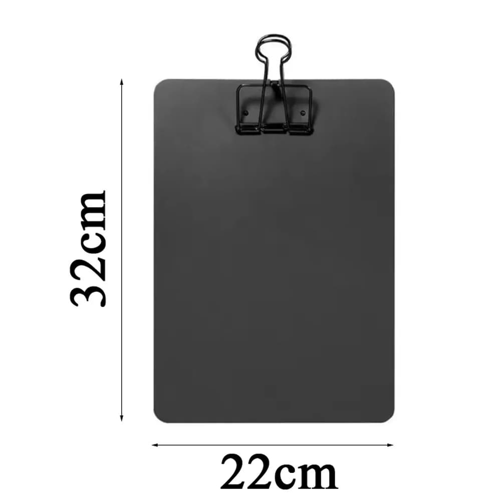 Clip per cartellini in metallo A4/A5 resistente, multifunzionale, appendibile, per archiviazione documenti, organizer per cancelleria da ufficio