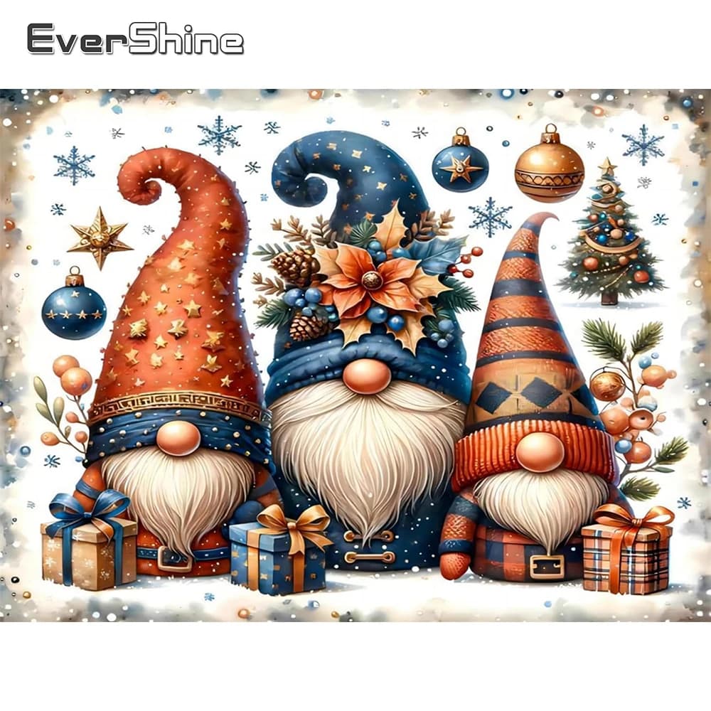 Evershine Nano Diamante Mosaico Ritratto Fai da Te Pieno Quadrato Rotondo Pittura Diamante Immagine di Strass Ricamo Regalo di Capodanno