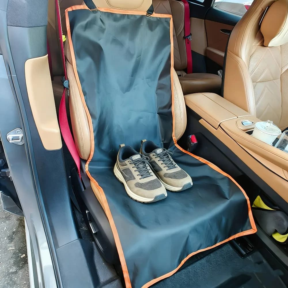 Thickened Extended and Enlarged Car Seat Cushion Oxford Cloth Car Seat Protector Safety Pad Premium Front Seat Cover