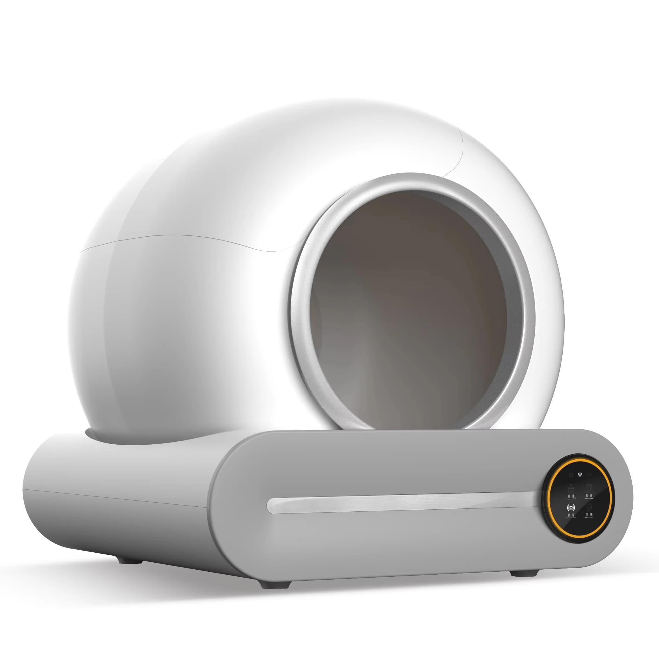 Spherical Enclosed Automatic Self Cleaning Cat Litter Box Intelligent Control Odor Isolation Large Space Self Wash Cat Toilet