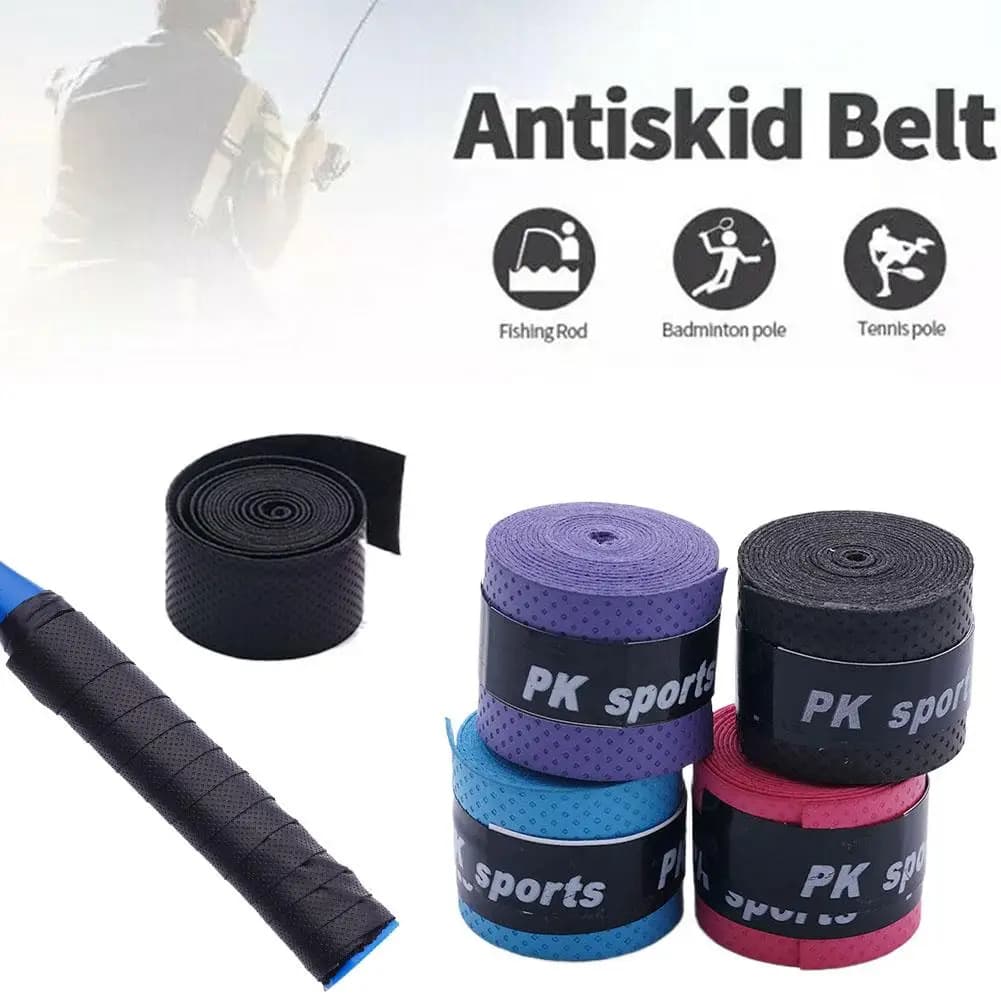 Nastro per Impugnatura Racchetta da Tennis in PU Assorbente, Nastro Antiscivolo per Racchette da Tennis e Badminton, Accessori per Tennis
