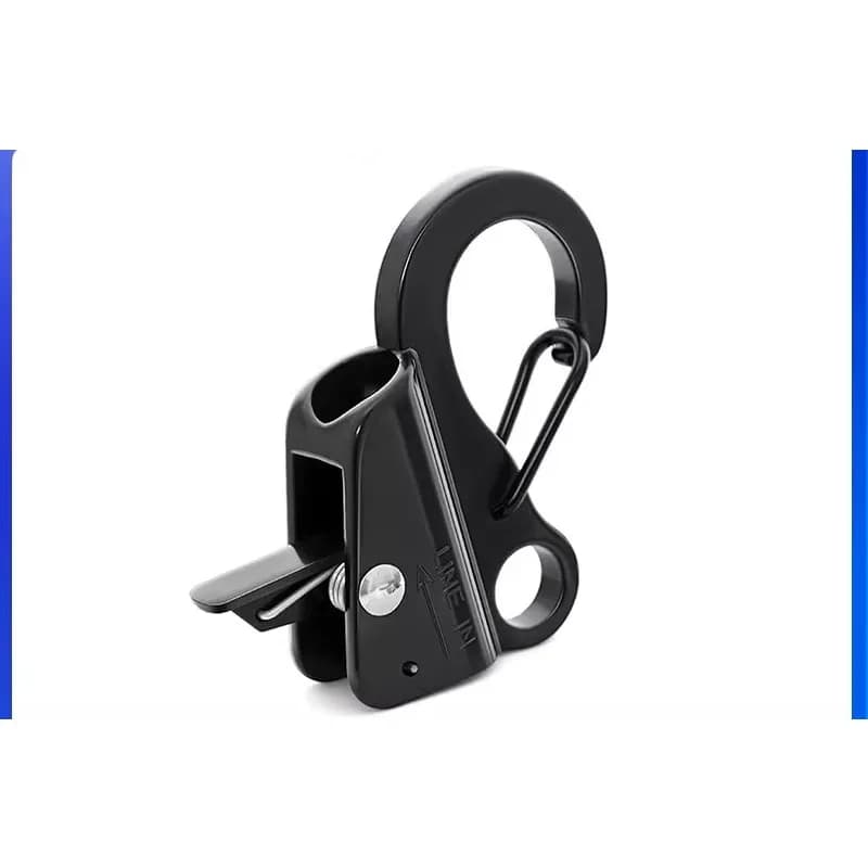 304 stainless steel boat anchor hook, adjustable line length, quick rope spring hook, yacht marine hardware accessories