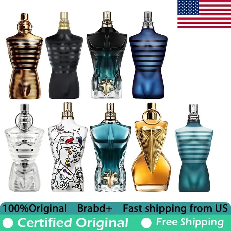 Jean Paul Gaultier Series Le Male Eau de Parfum 4.2 Ounce, Natural Eastern Perfume Premium Long-Term with Feromoni, French Cologne