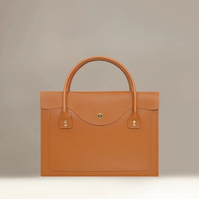 Borsa per Laptop Impermeabile in Pelle, Custodia per Computer da Donna, Borsa per Notebook 16 15 14 Pollici