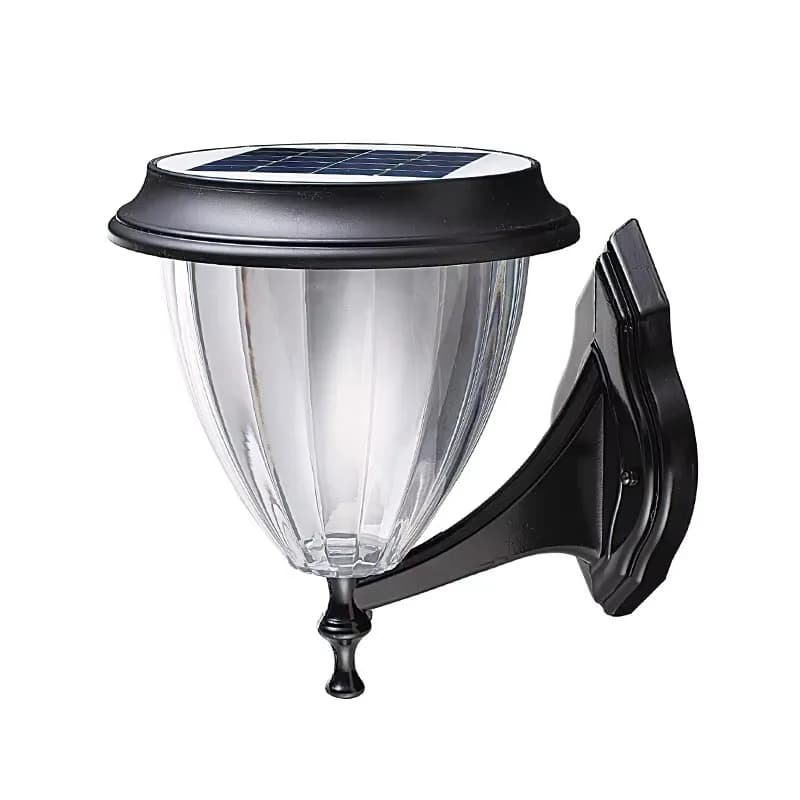 da2026 daExterior wall lamp with Luminous Source LED, Solar Power, Body in PC and Aluminum Base, Polycarbonate diffuser