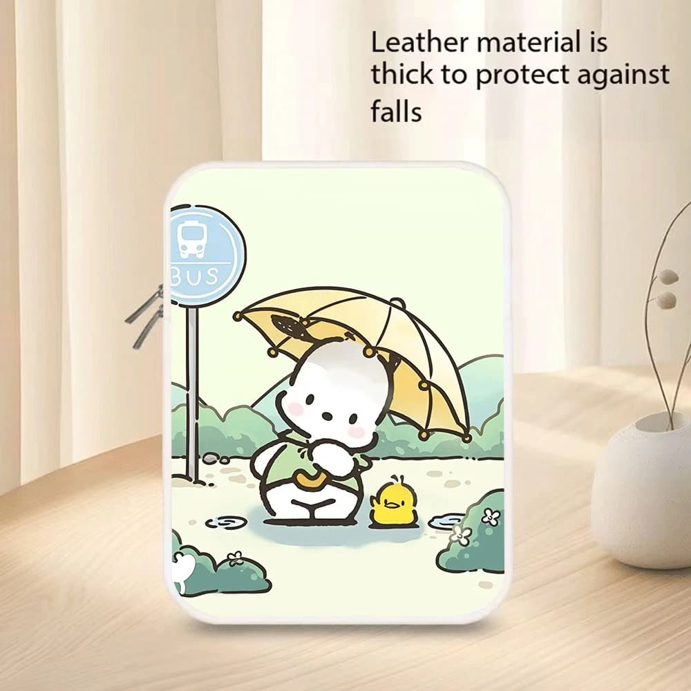 Nuova Borsa Portaoggetti Cartoon Hello Kitty Kurome Pachacco 10 12 13 14 15 Pollici, Custodia per Tablet in PU, Borsa per Laptop Macbook, Regalo per le Feste