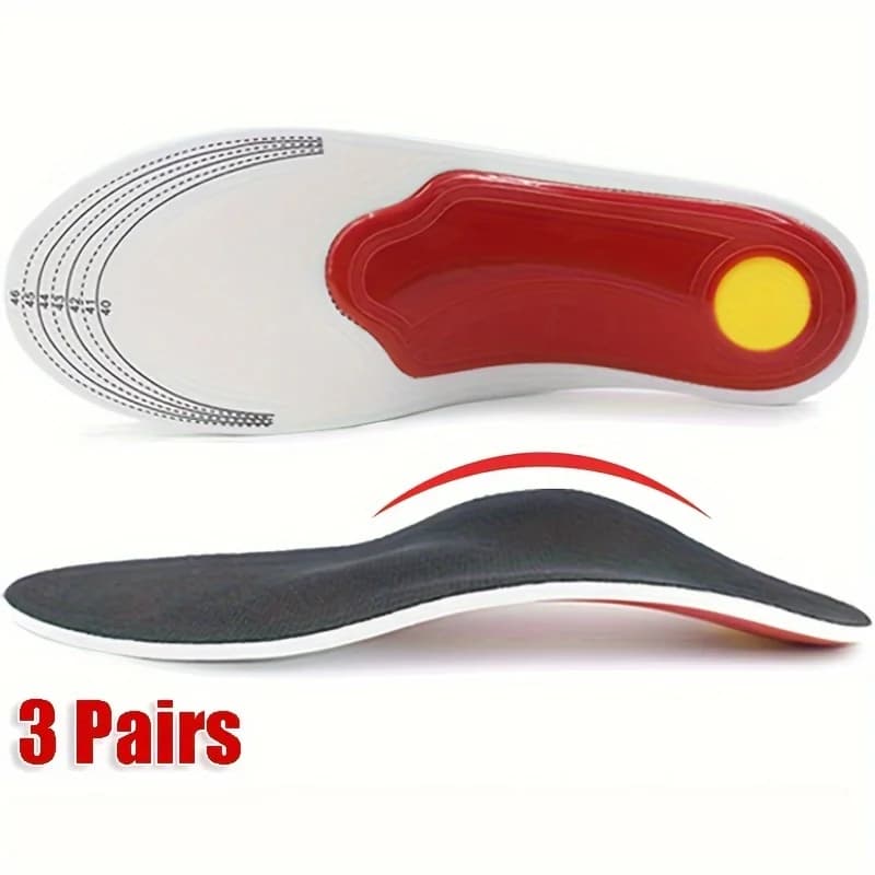 1/3 pairs of orthopedic women's solets support for bow in high elasticity orthopedic insole for flat feet to relieve pressure