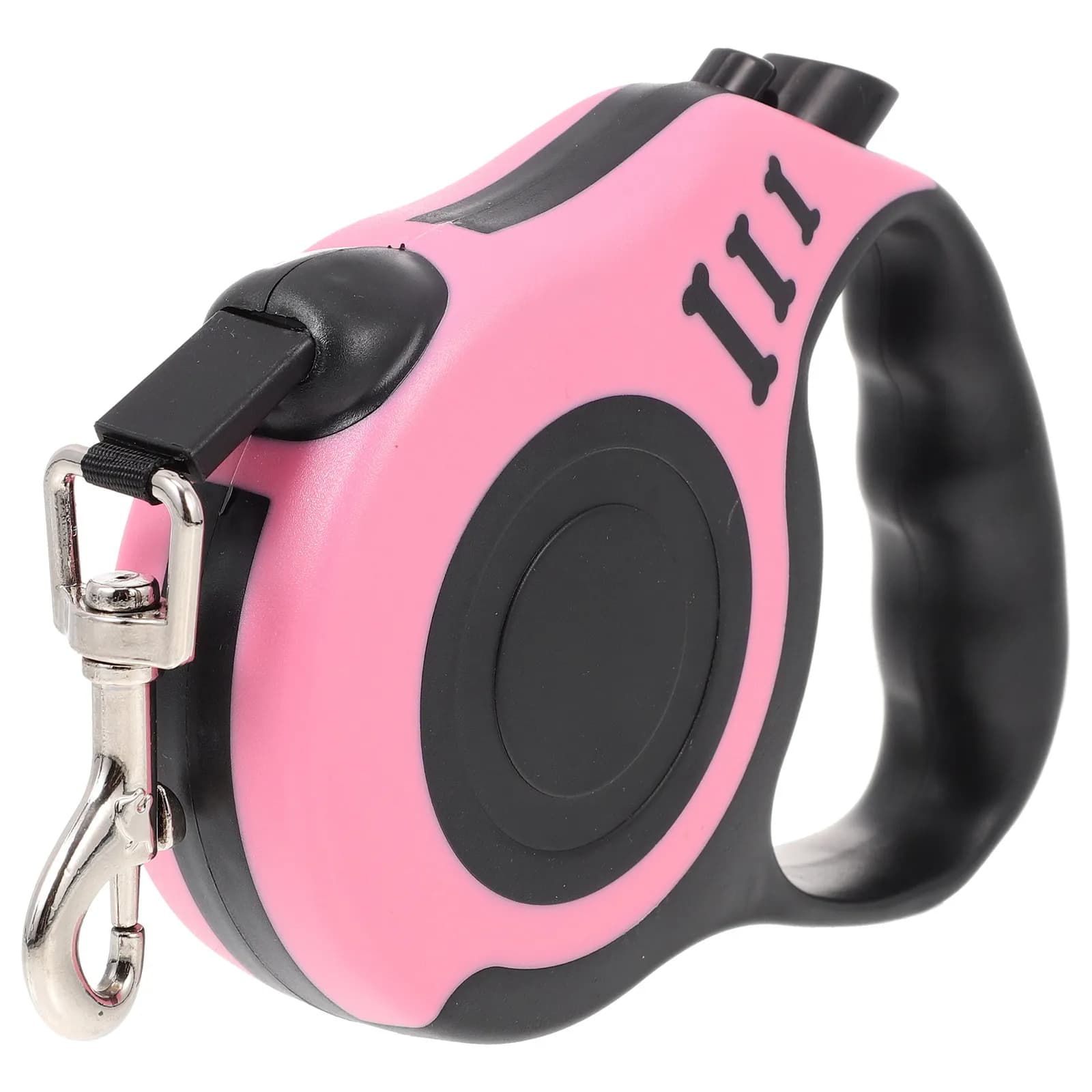 Guinzaglio Retrattile per Cani, Portatile ed Ergonomico, con Controllo Automatico, Accessorio per Passeggiate all'Aperto