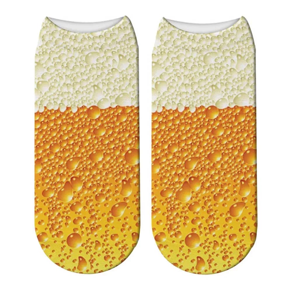 Calzini con motivo birra alla moda Sokken Dropship per tutte le occasioni, regalo di Natale