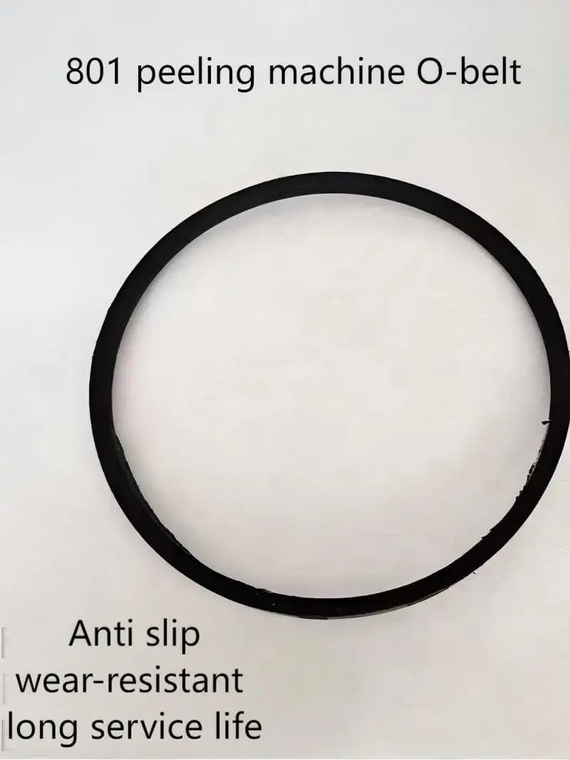 801 Peeler Machine Belt Black Belt Flat Belt Triangular Rubber K20 K19 K21 Semi Automatic Strapping/Bunding Machine Parts
