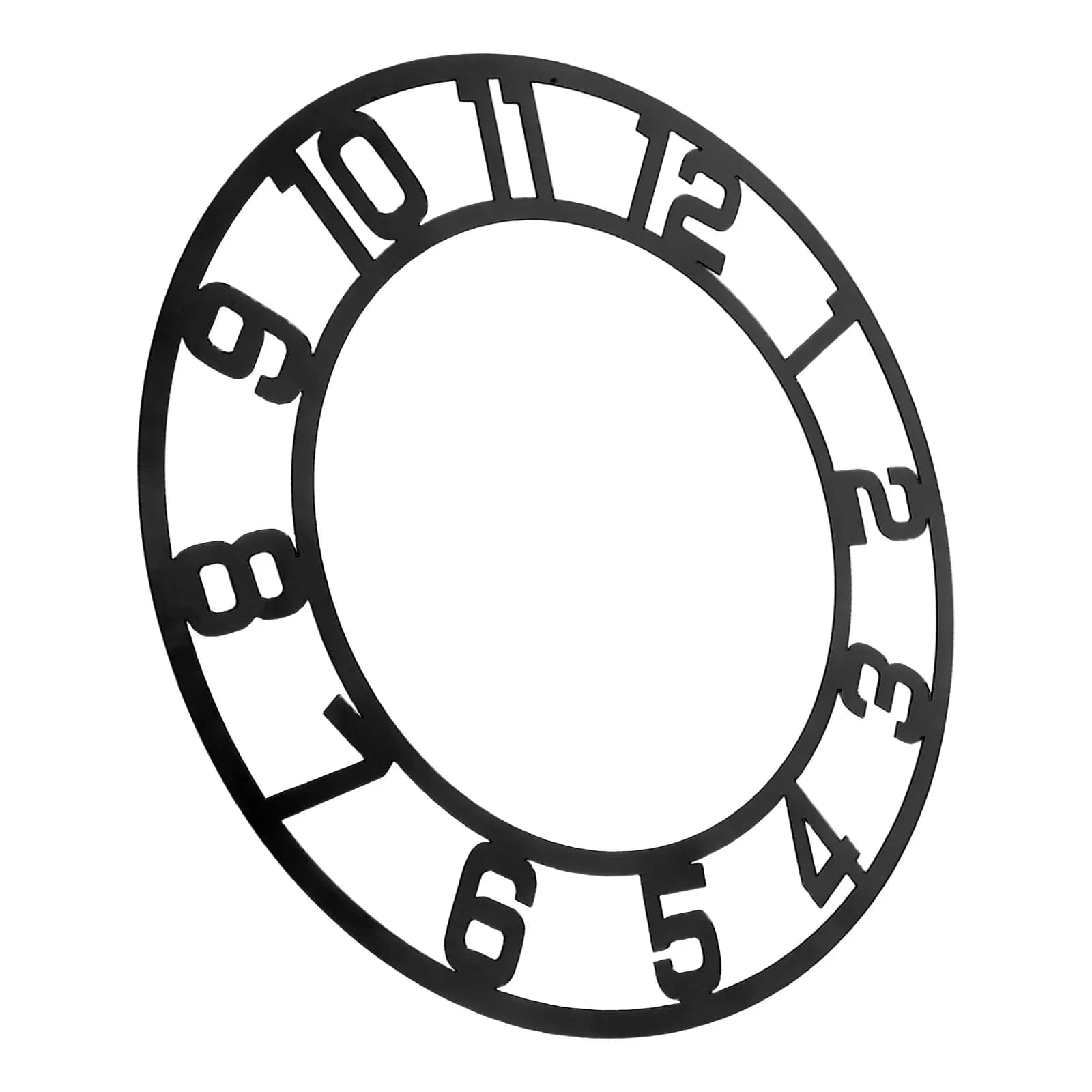 Orologio da Parete Rotondo in Acrilico a Specchio con Numeri Romani 25Cm, Decorativo per Soggiorno, Hotel, Ingresso, Moderno