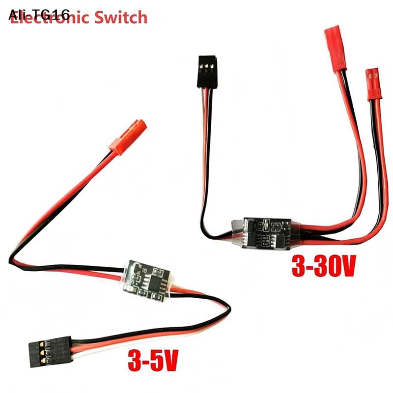【YY】1Pc For RC Toy Drone Water Pump 3-30V 2-30A Remote Control Electronic Switch Aerial Model Protection PWM Signal Controller