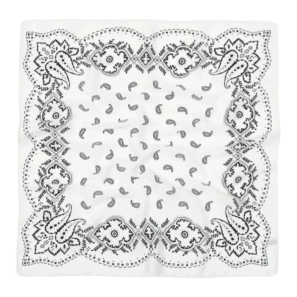 All-match Y2K Cashew Flower Print Scarf Spicy Girls Geometric Shape Small Square Scarf Headband Korean Silk Scarf Women