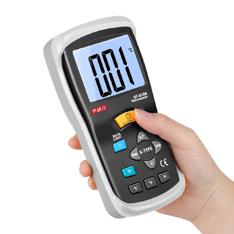 DT-610B Digital Thermocouple Thermometer High Accuracy High Temperature -50~1300 ℃ Measuring Thermometer
