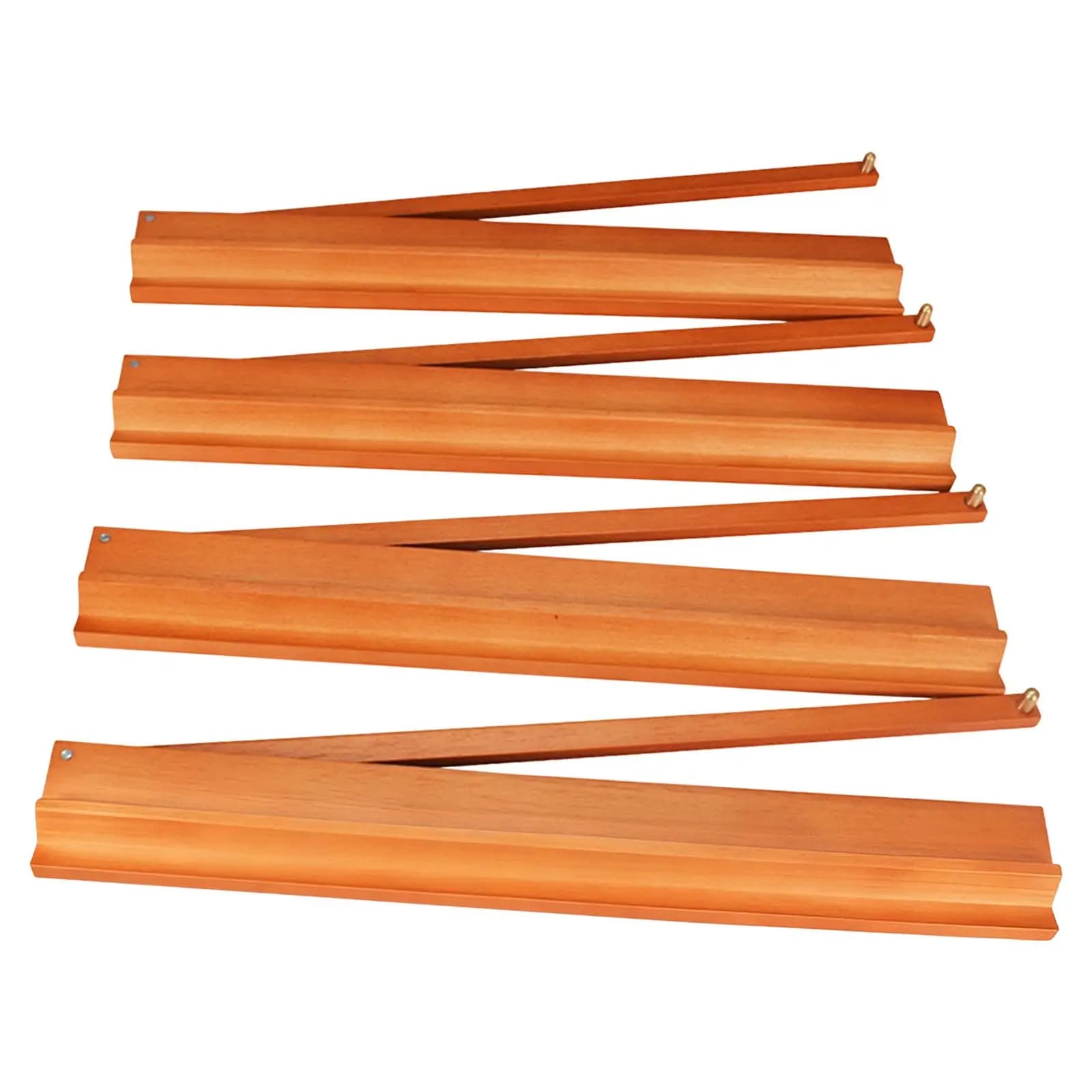 Solid Wood Mahjong Holder Sorting Tool Smooth Push Rod for Mahjong Board Game Family Gathering
