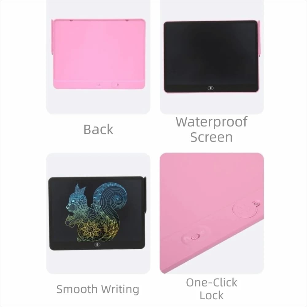 Counting Practice 11/13/16 Inch LCD Writing Board LCD Reusable Drawing Tablet Chalkboard Color Doodle Writing Tablet Boys