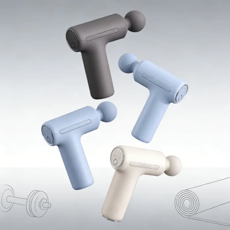 Mijia Fascial Massage Gun Electric Percussion Pistol Massager Body Neck Back Deep Tissue Muscle Relaxation Pain Relief