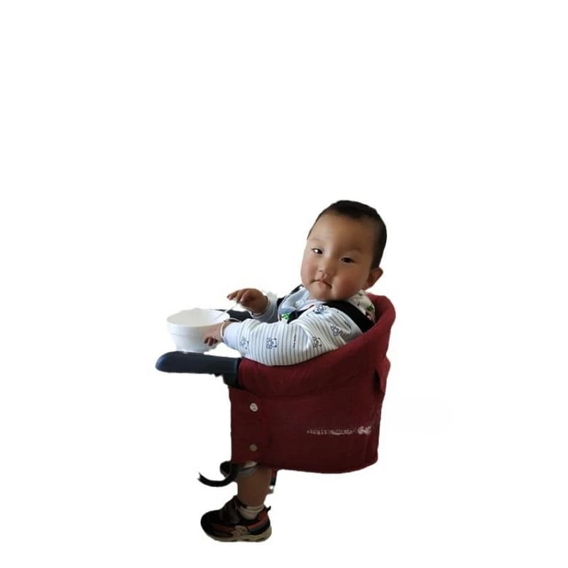 Sedia da tavolo da pranzo per bambini tavolo portatile multifunzionale sedia da pranzo laterale facile da trasportare tavolo da pranzo per bambini sedia da pranzo