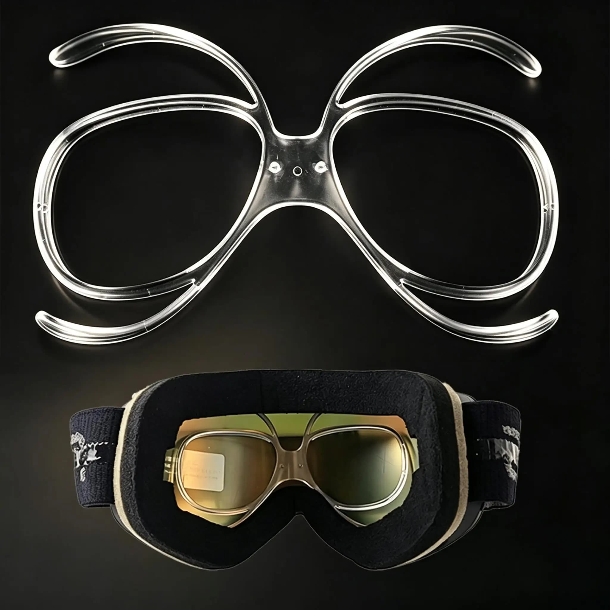 Practical Multi‑Compatible TR90 Myopia Inner Frame, Male Female Youngsters, Winter Ski Cycling Versatile Goggle Accessory