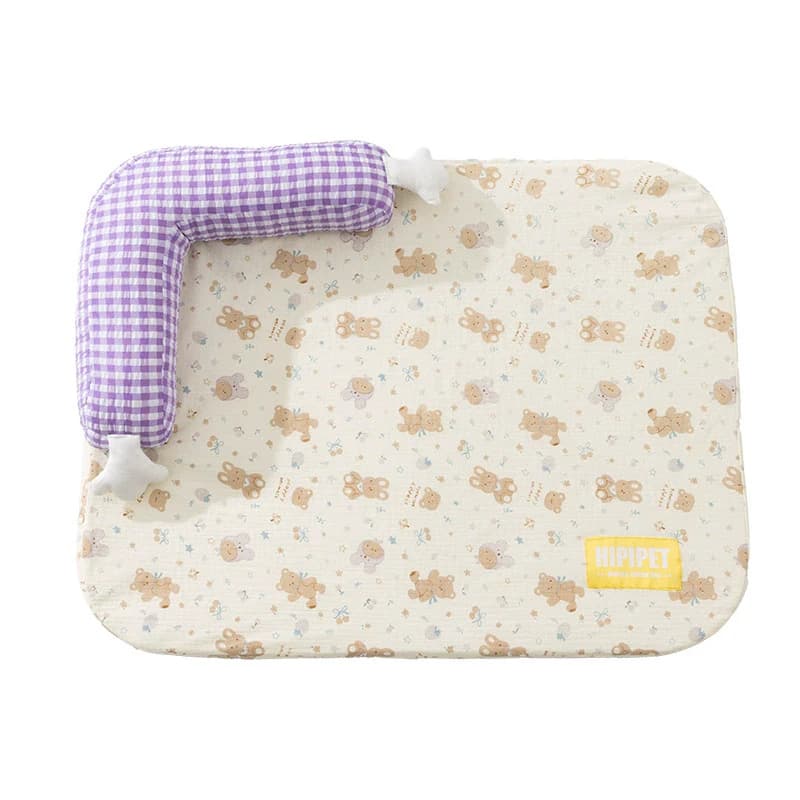 Dog Bed Mat Portable Cat Sofa Pet Blanket Sleeping Bed for Puppy Washable Kennel Puppy Pad with Cozy Design