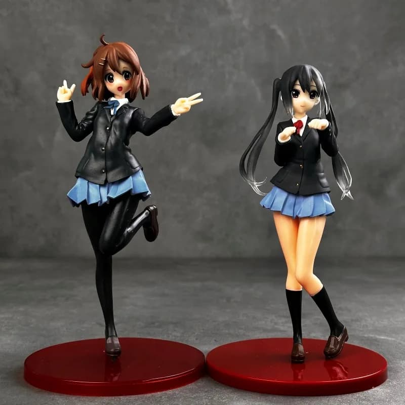 Figura anime da 19 cm K-on! Akiyamn Mio Yui Hirasawa Tainaka Ritsu Kotobuki Tsumugi PVC Azione Fogure Modello da collezione Giocattoli per bambini