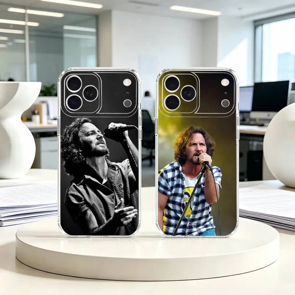 American rock band-Pearl Jam-pJ Phone Case soft case Transparent For iPhone 14 16 15 17 13 12 11 Pro Max Plus