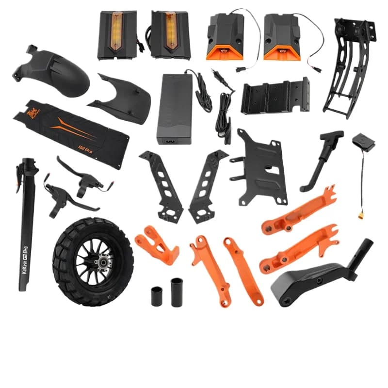 Kukirin G2 Pro Nuova versione 24 25 Versione Scooter elettrico Parafanghi anteriori e posteriori Accessori per caricabatterie