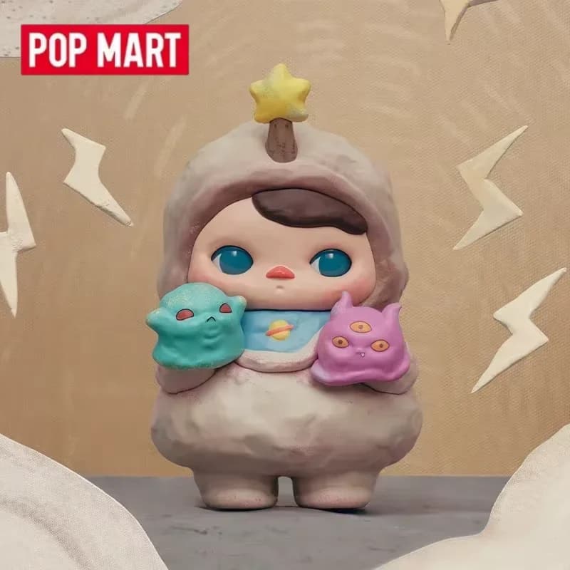 POP MART PUCKY Poko's Adventure Series Blind Box Toys Kawaii Anime Action Figure Caixa Caja Surprise Mystery Box Dolls Figure