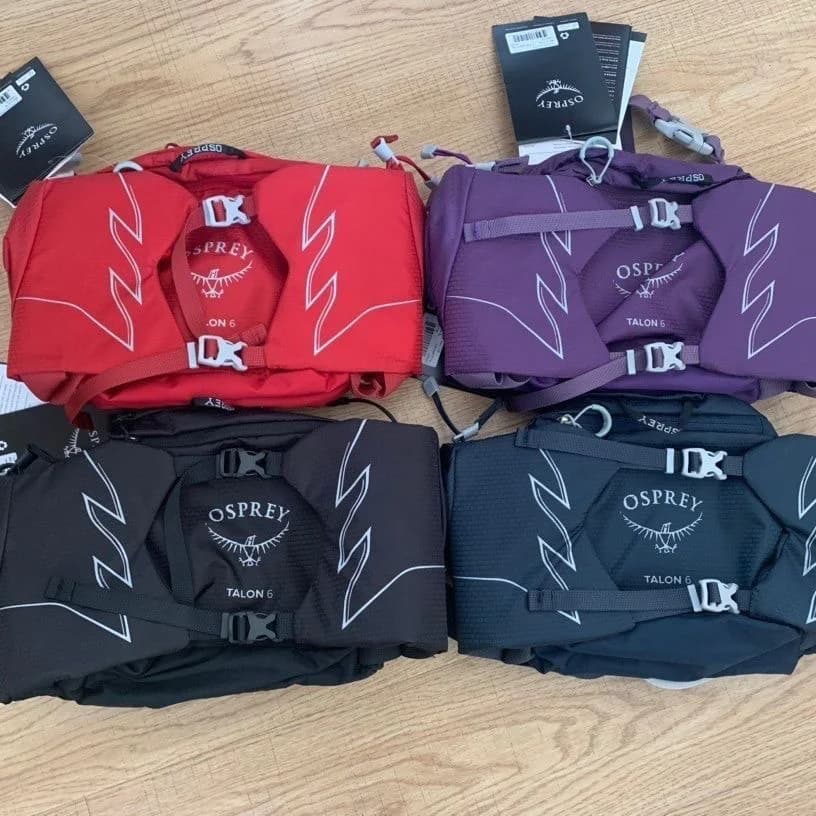 Marsupio Leggero Unisex Ealge Talon 6L Compatibile con Sistema di Idratazione per Corsa, Ciclismo e Attività all'Aperto