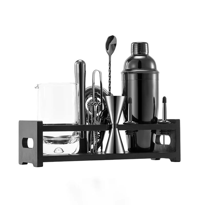 Mixer per cocktail Home Bar Set di shaker in acciaio inossidabile Accessori per cocktail manuali Maniglia Set da barista professionale