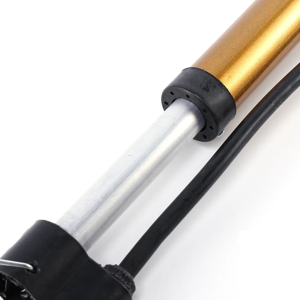 Bicycle Pump Inflator Portable Bicycle Hand Air Pump Schrader Valve Adapter Lightweight for Bike Basketball Football