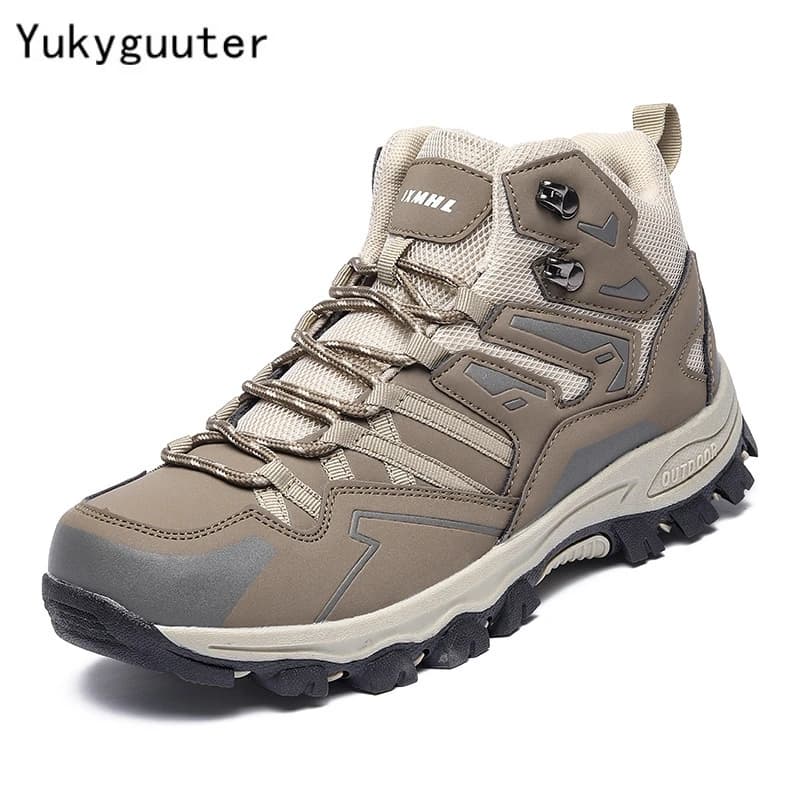 New women men trekking shoes outdoor trekking sport climbing camping boots anti slip waterproof walking jogging sneakers sneakers