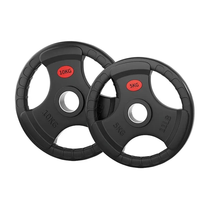 Piastre Pesi e Dischi per Bilanciere in Ghisa Nera Standard da 2,5kg-25kg con Logo Personalizzato, Essenziali per la Palestra Domestica - Vendita all'Ingrosso