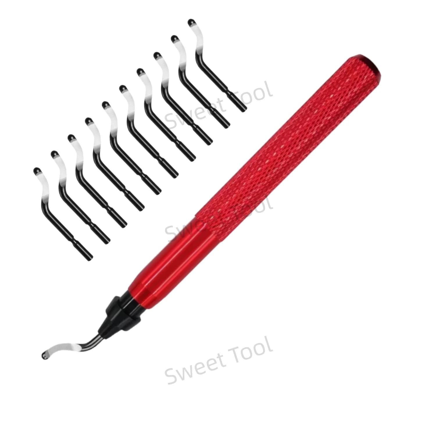 Set di strumenti per sbavatura serie RB1200 con lame girevoli 1/10/11 Utensile per alesatore per rimozione bava per resina metallica PVC plastica rame Stampa 3D
