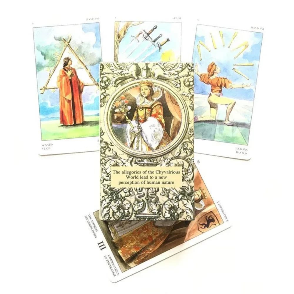 Versione inglese tarocchi delle carte divinazione rinascimentale