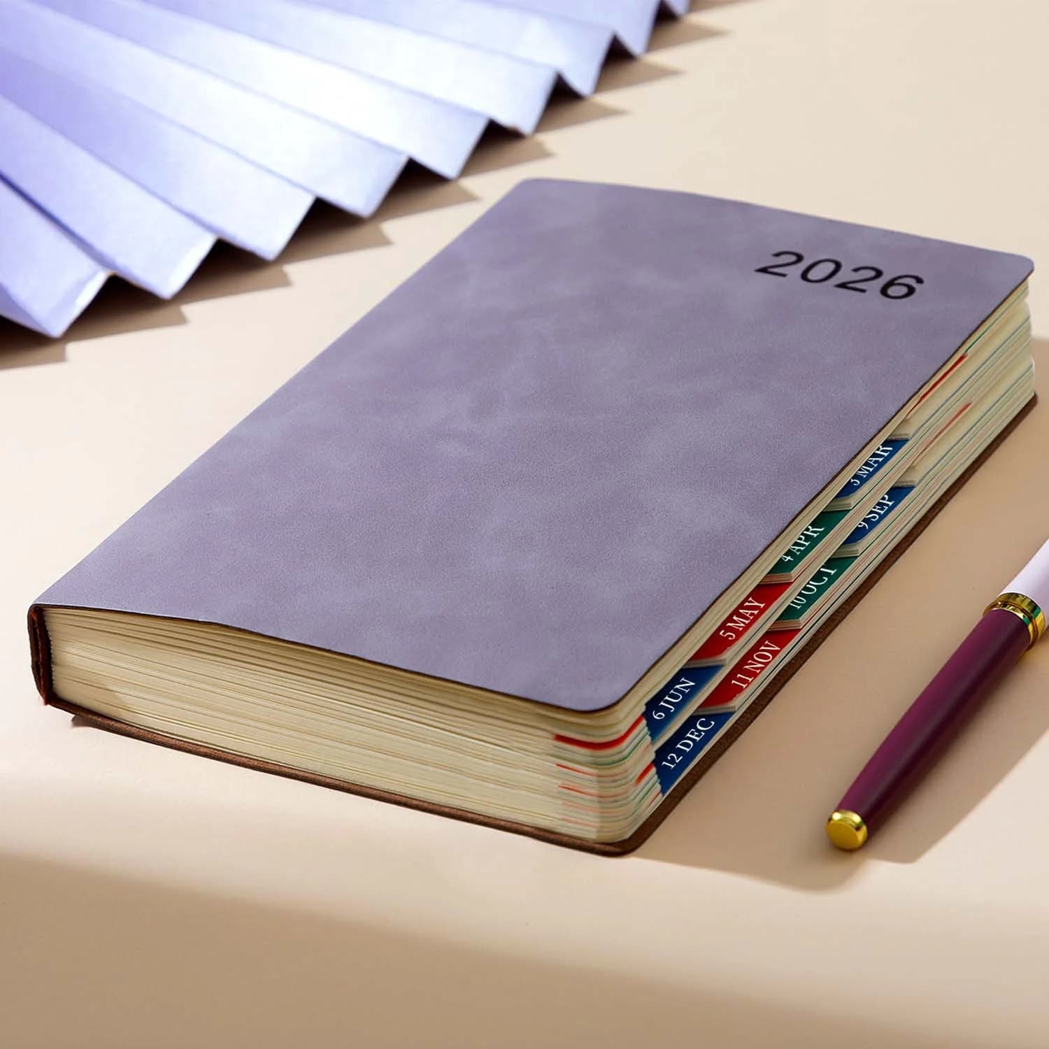 Agenda 2026, Planner per l'Autodisciplina, Calendario Settimanale e Mensile, Organizzatore Giornaliero da 360 Pagine, Taccuino Portatile
