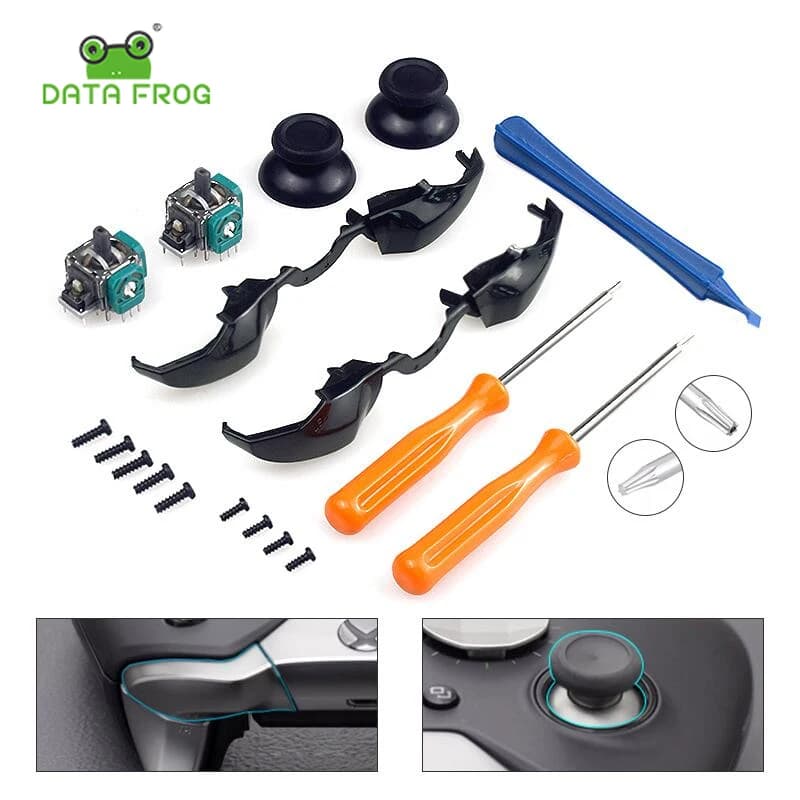DATA FROG LB RB Pulsante di attivazione paraurti per controller Xbox One Elite per controller Xbox One parti di ricambio accessori 2023