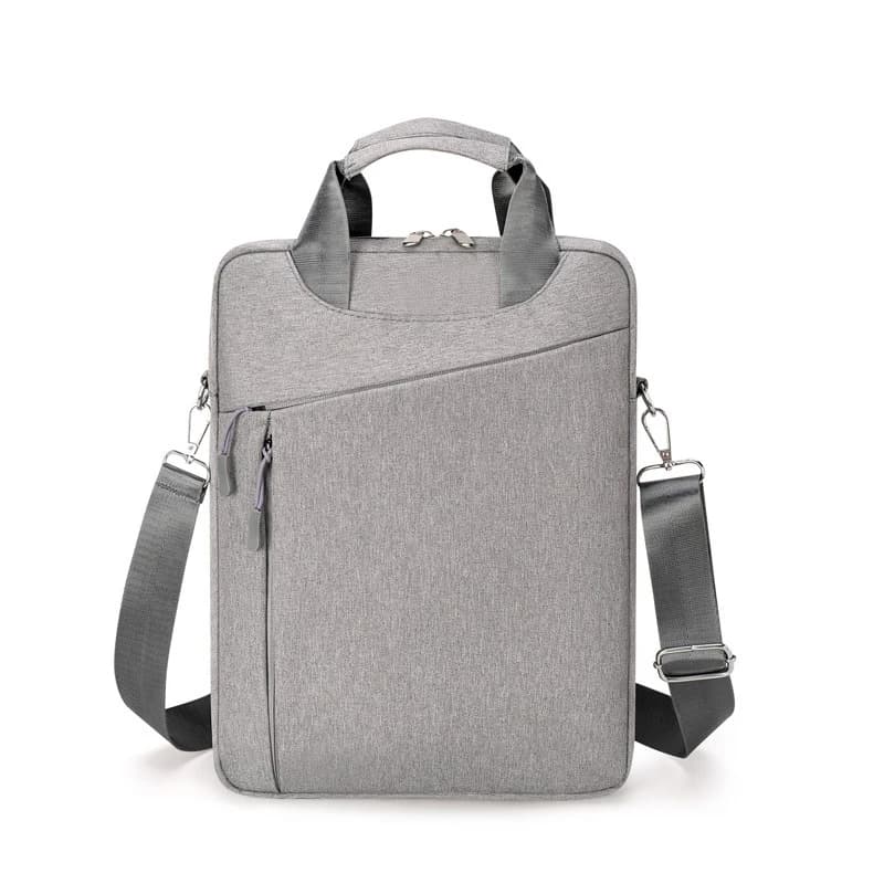 Borsa a tracolla verticale per tablet da 14 pollici, in tessuto Oxford, impermeabile, per laptop