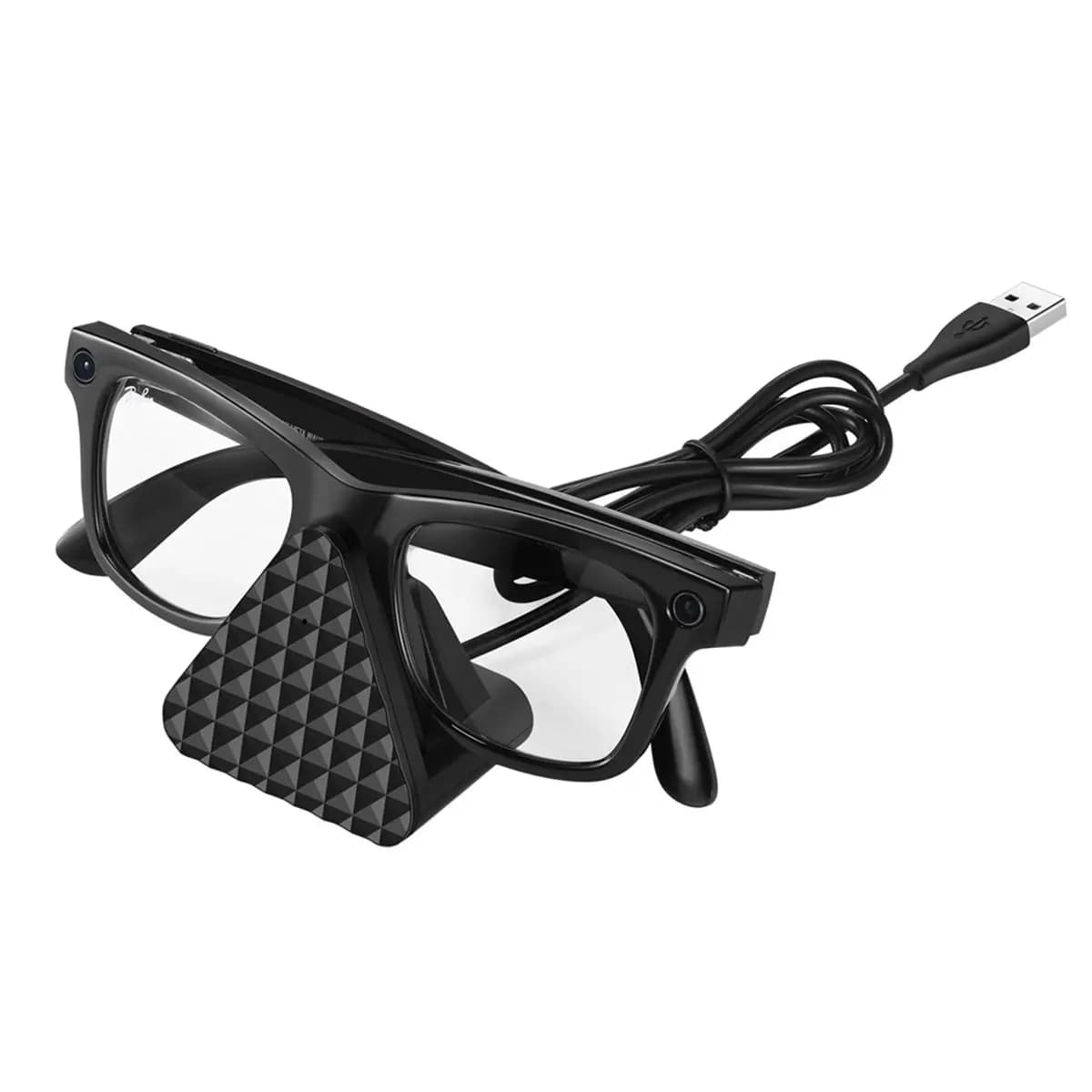 Punctual - Charging Dock for Meta Skyler/Headliner Smart Glasses Drinkable Travel Charging Station Plug and Play