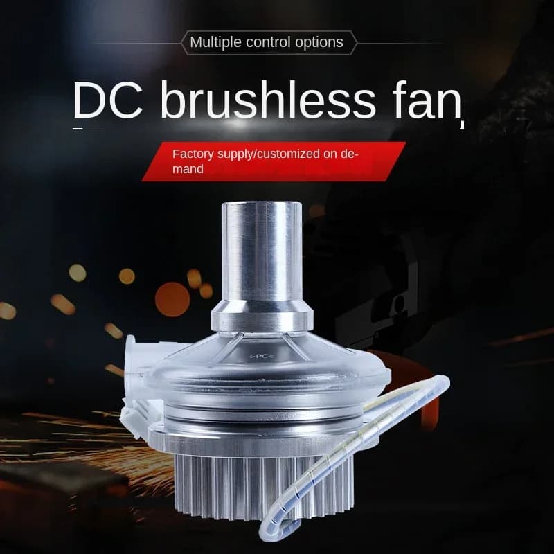 Nuovo Ventilatore a Microturbina DC Senza Spazzole 2026, Lavorazione Squisita, Ventilatore Portatile per Accessori di Riscaldamento per Coperte Calde