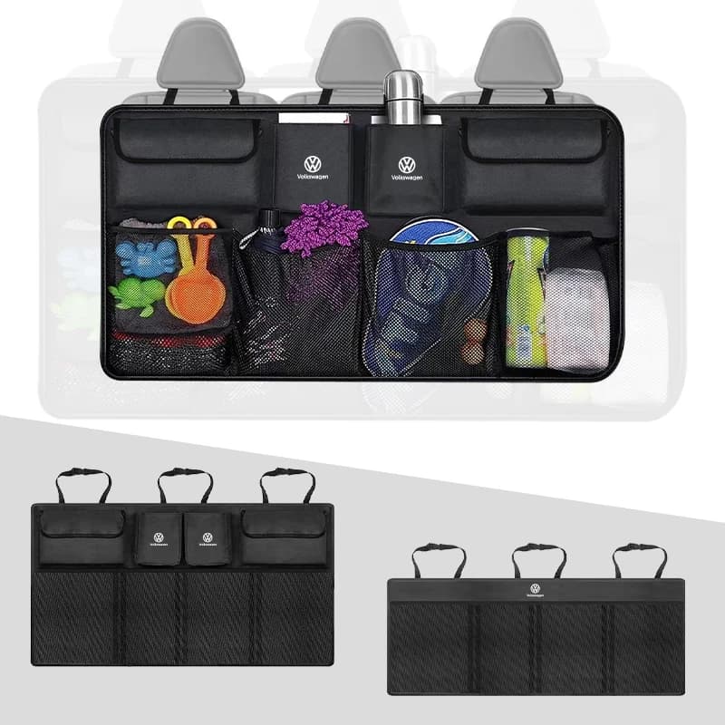 Car Seatback Organizer Large Capacity Trunk Tools Storage Bag For VW Golf Jetta Passat mk4 mk5 mk6 CC Golf 5 7 Tiguan Scirocco S