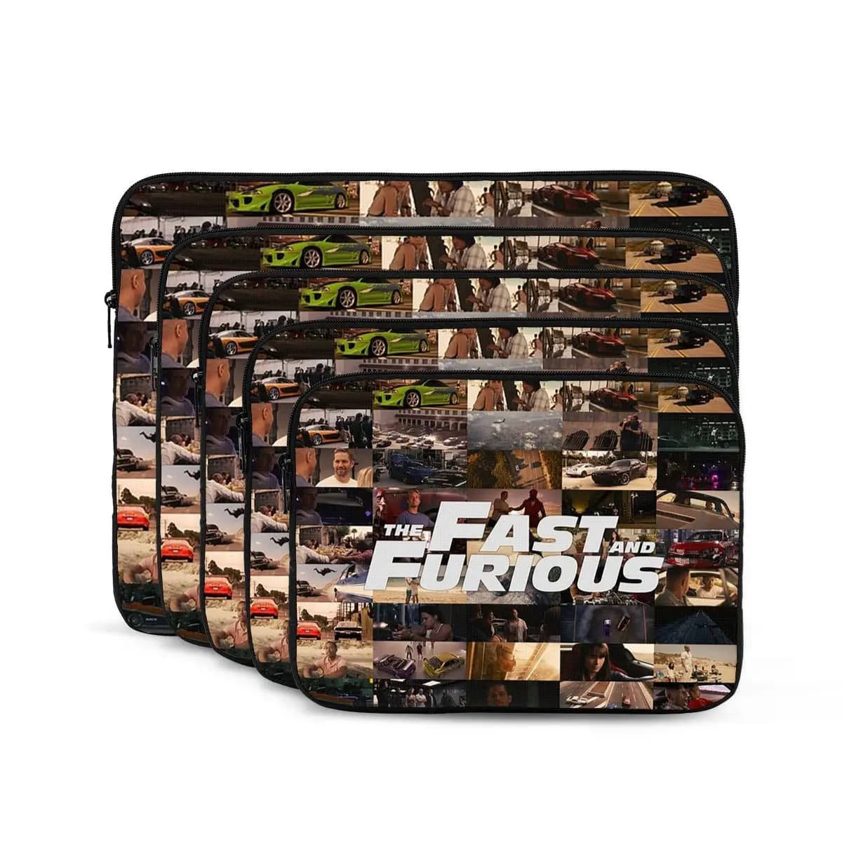 Fast And Furious Legends Tribute Borsa per laptop per notebook 10 12 13 15 17 pollici Custodia per notebook Custodia antiurto per tablet