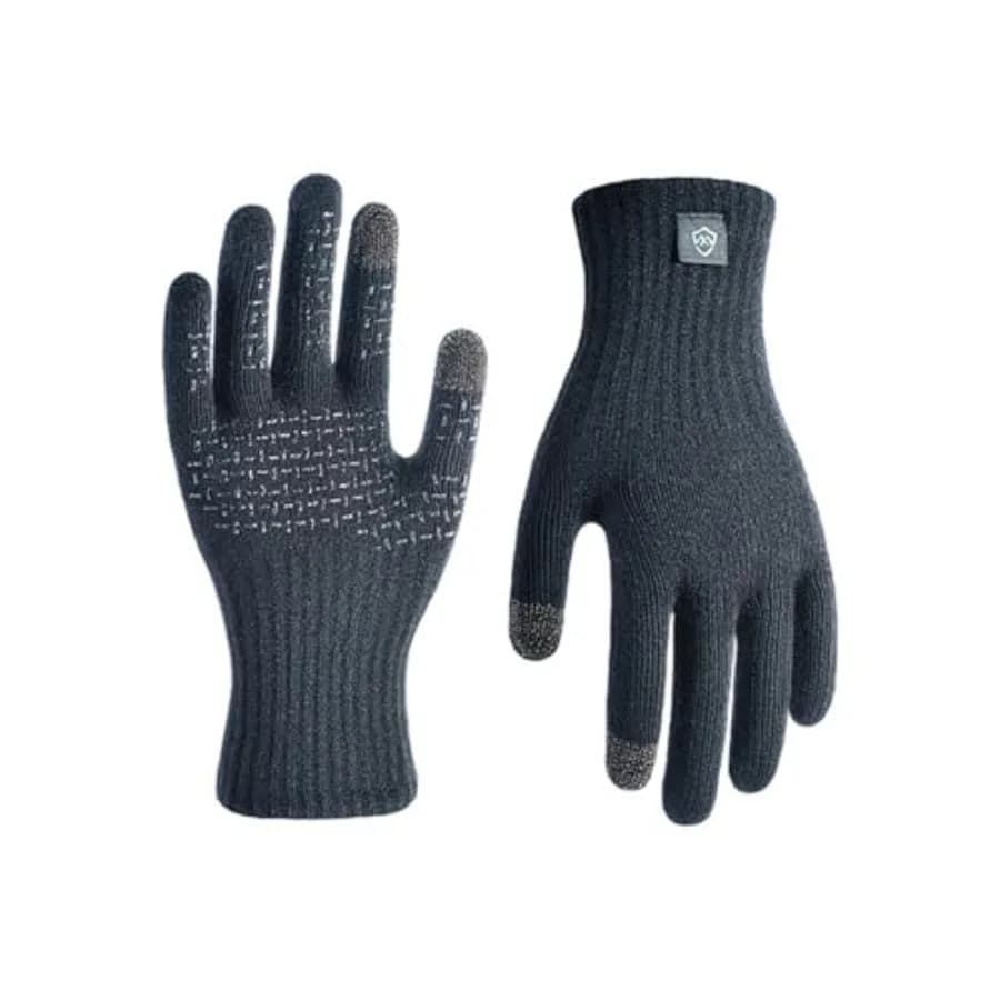 Guanti Impermeabili DexShell per Uso Quotidiano, per Uomo e Donna, con Presa Antiscivolo e Touchscreen, per Corsa, Ciclismo, Passeggiate e Clima Umido