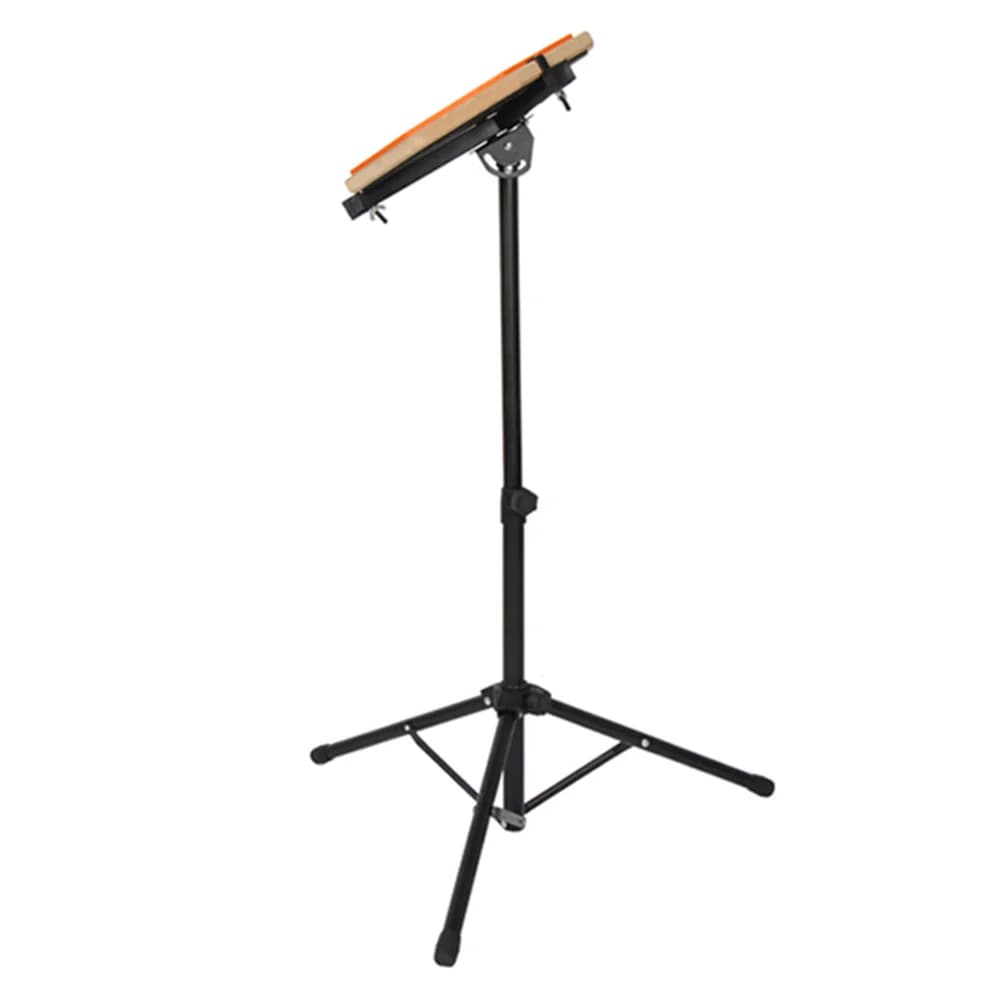 Supporto per pad da pratica in gomma regolabile 1PC Supporto per rullante per tamburo muto Telaio in ferro ABS Design semplice portatile