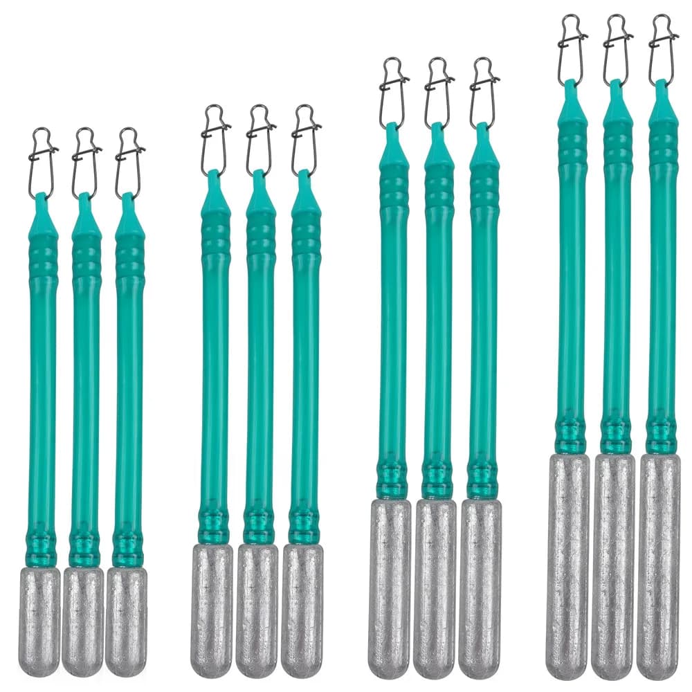 3 pieces drag weights for catfish fishing cat dragging weight drifting flexible bottom drifting fishing weights to surf