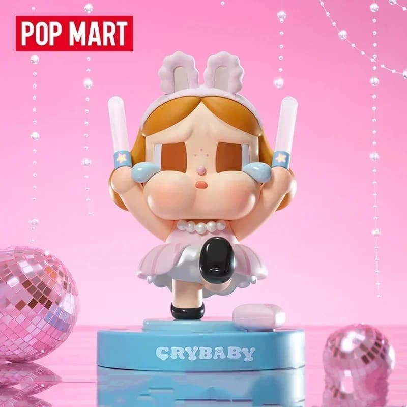 POP MART CRYBABY 'SHINY SHINY' Serie Anime Figure Blind Box - Regalo a sorpresa per ragazze carine Compleanno Modello da collezione