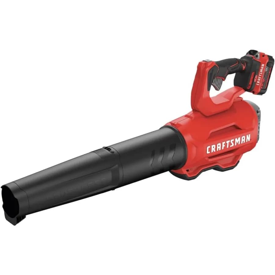 V20 Cordless Leaf Blower Battery Charger Included for Efficient Yard Maintenance High-Power Performance with Long-Lasting Batte