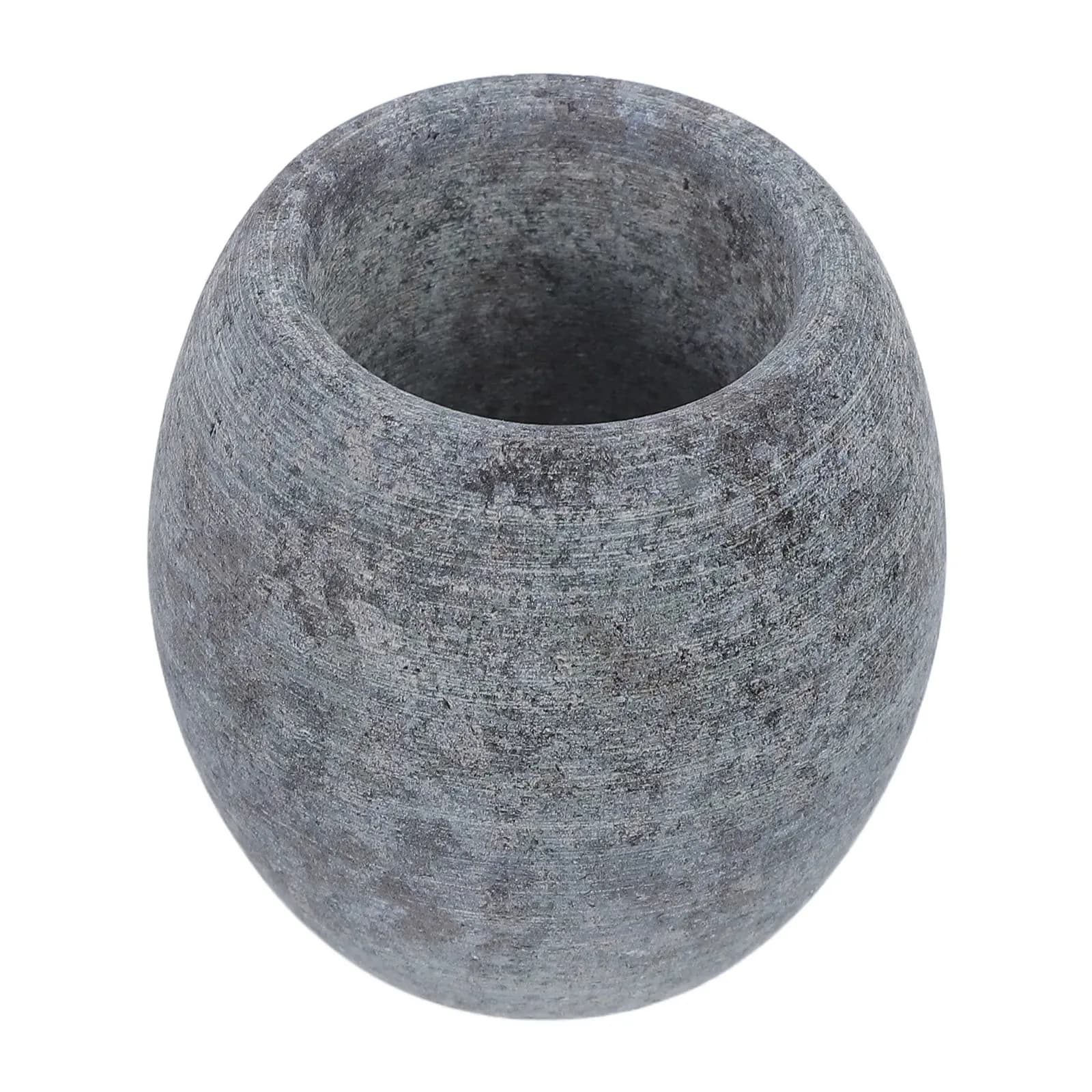 Essential Oil Sauna Holder Natural Aromatherapy Stone Cup Cold Diffusion Round Oil Bowl for Spa Meditation Rest Mood Enhancement