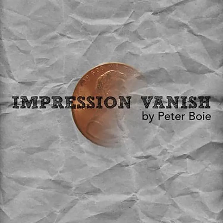 Impression Vanish by Peter Boie Close Up trucchi magici Magia Magie magbies puntelli Illusions Gimmicks