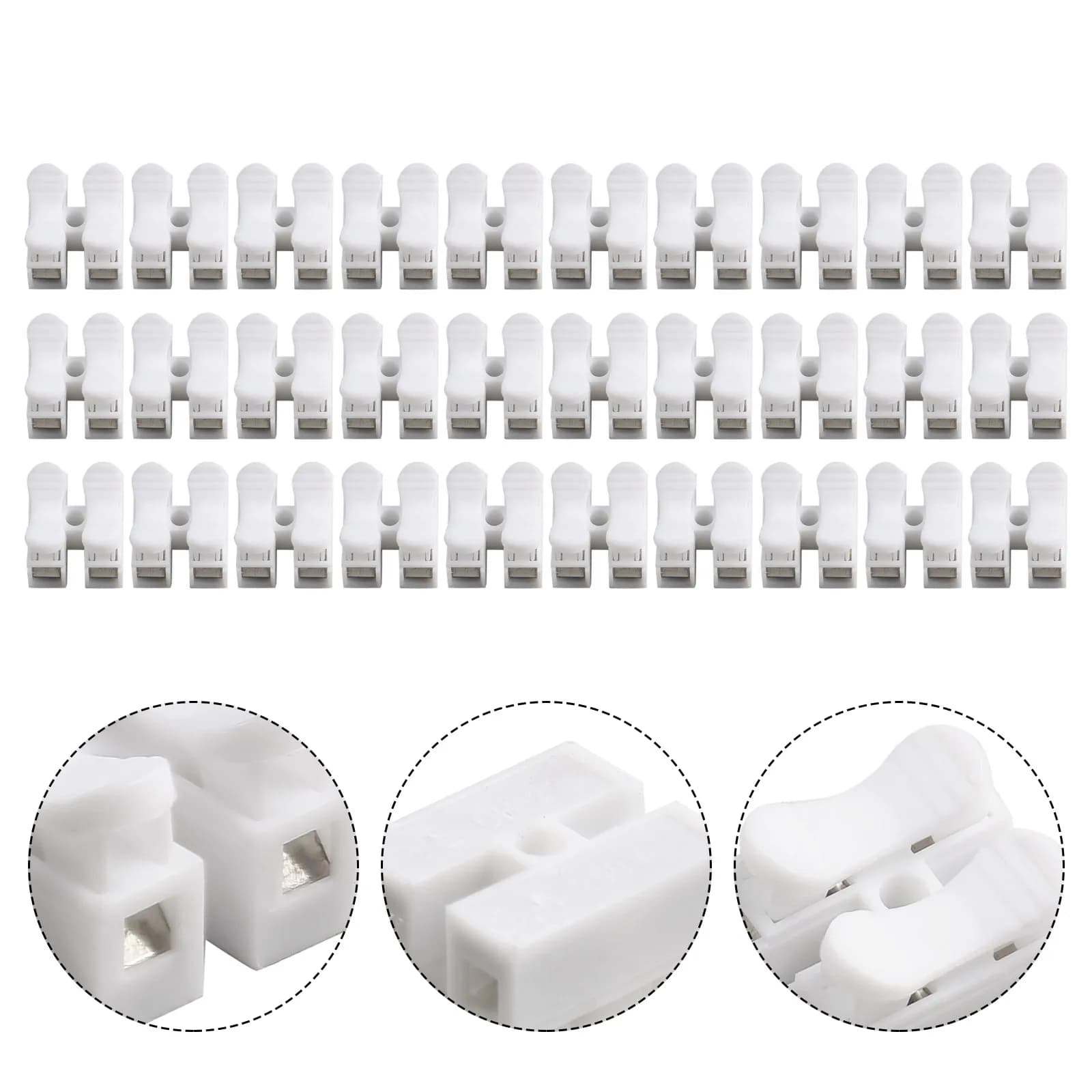 Alternative To Terminal Strips Or Conductor Soldering Cable Clamp Terminal Block Insert The Wires Scope Of Application LED
